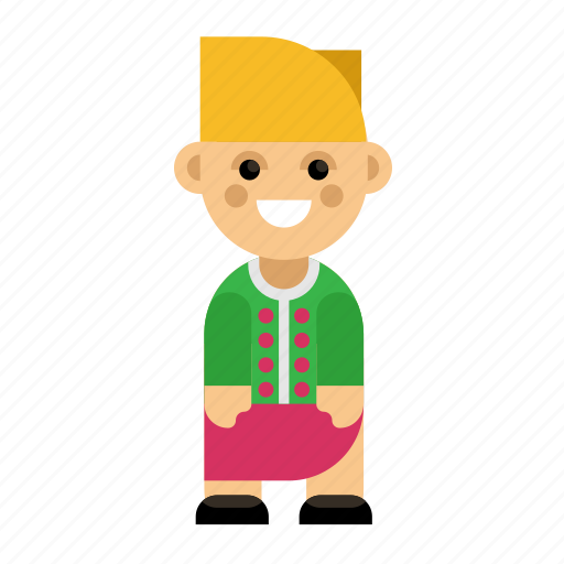 Clothes, costume, culture, ethnic, indonesia, people, taditional icon - Download on Iconfinder