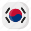 country, flag, korea, nation, national, south korea, world 