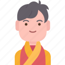 bhutanese, bhutan, male, traditional, dress
