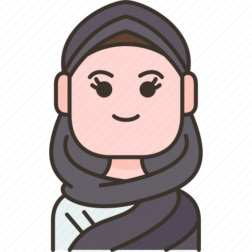 Bruneian, woman, muslim, folk, asean icon - Download on Iconfinder