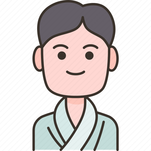 Japanese, man, ancient, costume, asian icon - Download on Iconfinder