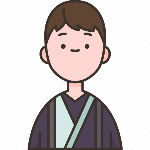 Japanese, man, oriental, asian, traditional icon - Download on Iconfinder