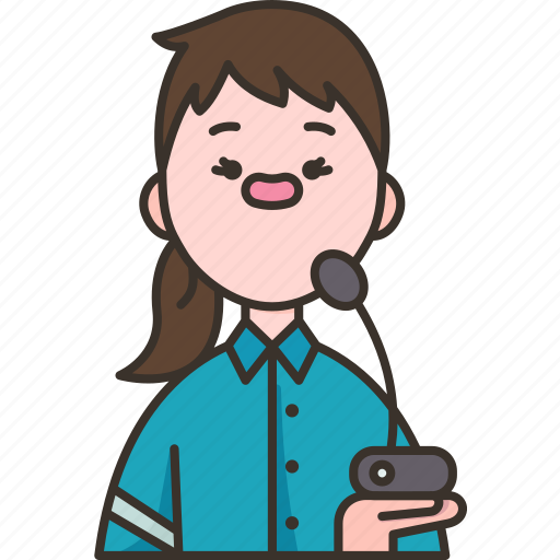 Announcer, operator, reporter, broadcaster, introduce icon - Download on Iconfinder
