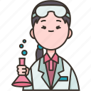 chemist, scientist, researcher, laboratory, experiment