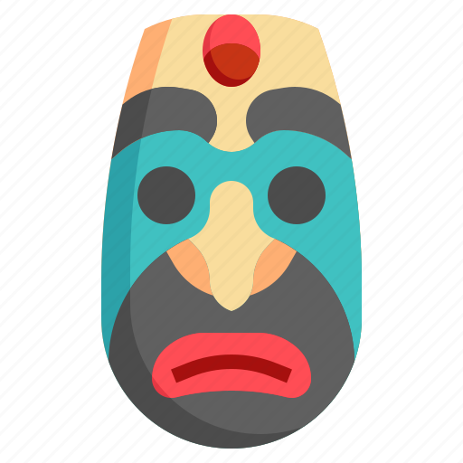Mask, indian, indians, custome, cultures icon - Download on Iconfinder