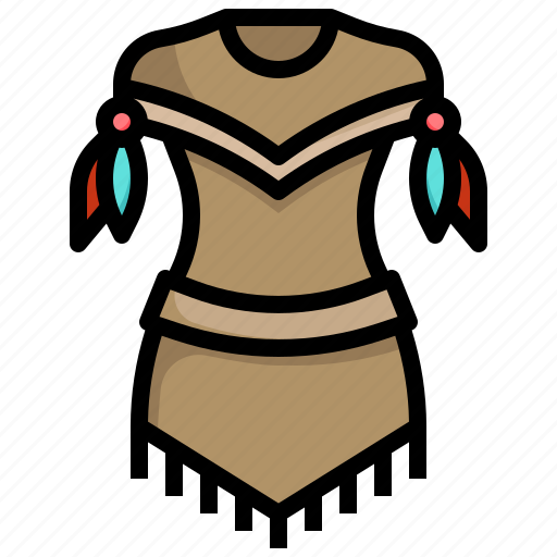 Dress, boho, decoration, native, american, miscellaneous icon - Download on Iconfinder