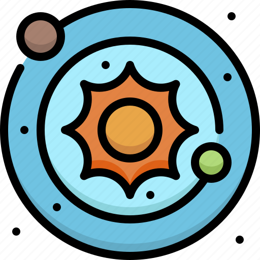 Education, school, learning, astronomy, science, galaxy, solar system icon - Download on Iconfinder