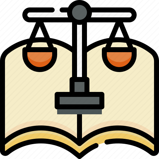 Education, school, learning, law education, book, justice, balance icon - Download on Iconfinder