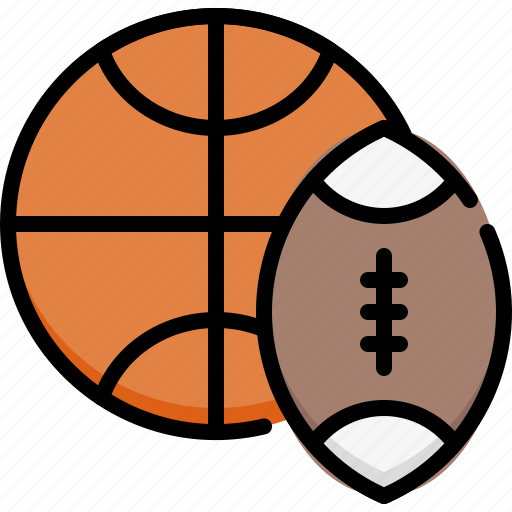 Education, school, learning, sport, ball, basket, american football icon - Download on Iconfinder