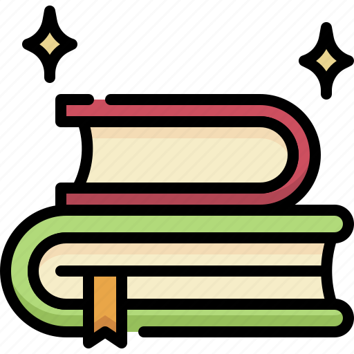 Education, school, learning, stack of books, books, library, knowledge icon - Download on Iconfinder
