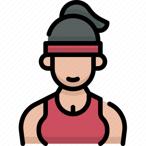 Fitness, gym, exercise, female, personal trainer, training, coach icon - Download on Iconfinder