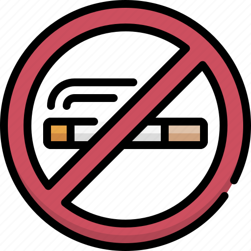 Fitness, gym, exercise, no smoking, no cigarette, smoke, prohibition icon - Download on Iconfinder