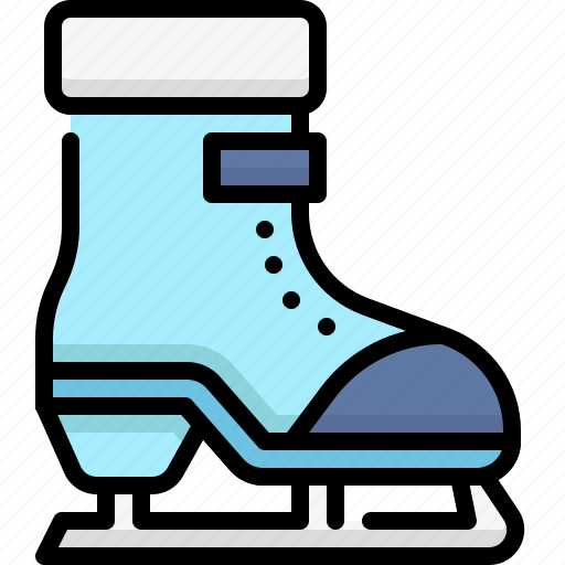 Winter, season, ice skate, skating, shoes, ski, sport icon - Download on Iconfinder