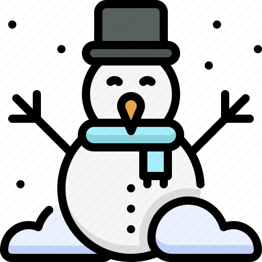 Winter, season, snowman, snow, cold, decoration icon - Download on Iconfinder