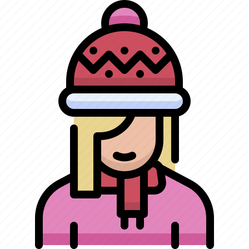 Winter, season, winter girl, fashion, clothing, man icon - Download on Iconfinder
