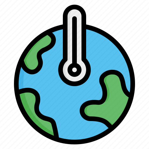 Global, warming, climate, change, heatwave, greenhouse, effect icon - Download on Iconfinder