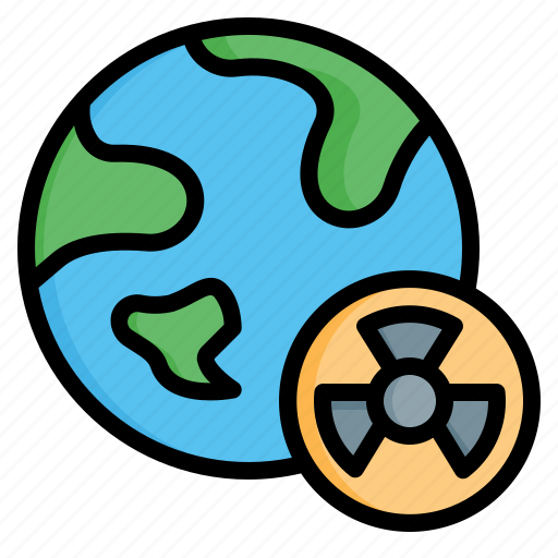 Disaster, nuclear, radioactive, earth, save, world icon - Download on Iconfinder