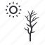 dry, disaster, natural, sun, tree, drouth, .svg, catastrophe, drought 