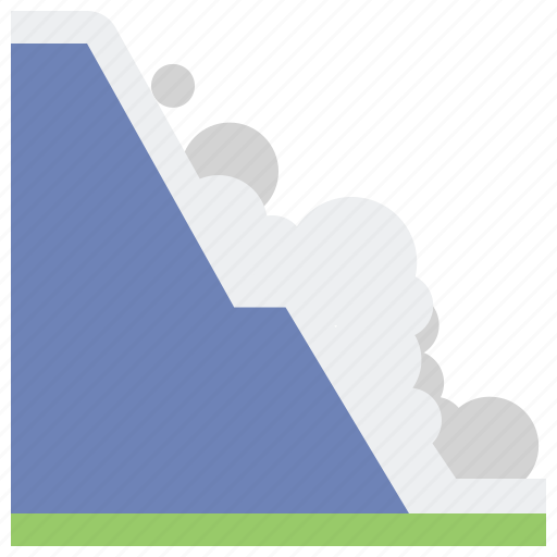 Snow, avalanche, natural, disaster icon - Download on Iconfinder