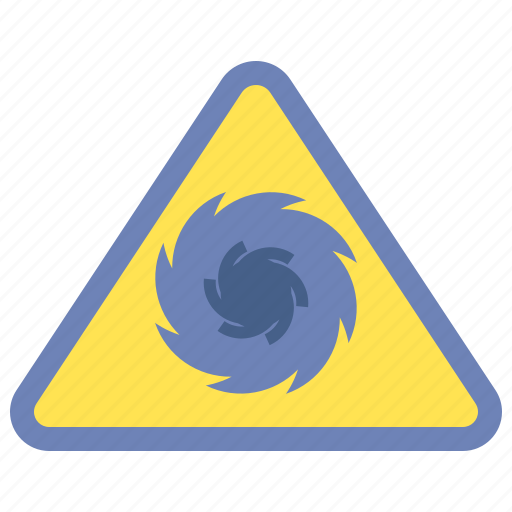 Warning, hurricane, typhoon, cyclone icon - Download on Iconfinder