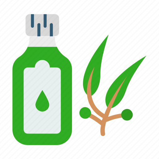 Essential, eucalyptus, gum, ingredient, leaf, medicine, oil icon - Download on Iconfinder
