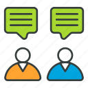 chat, speech, message, communication, text