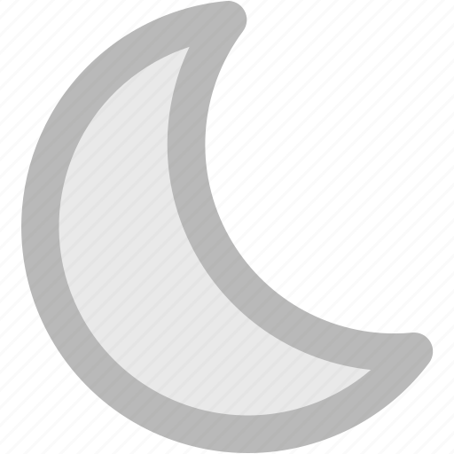Crescent, ecology, lunar, moon, nature, waning moon, weather icon - Download on Iconfinder
