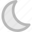 crescent, ecology, lunar, moon, nature, waning moon, weather 