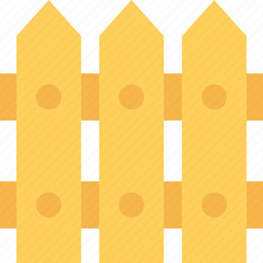 Fence, fence panels, garden fence, picket fence, plank fence icon - Download on Iconfinder