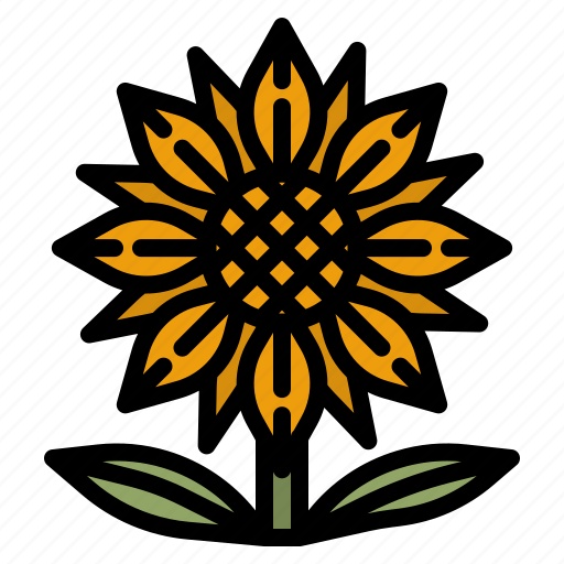 Sunflower, botanical, blossom, sun, flower icon - Download on Iconfinder
