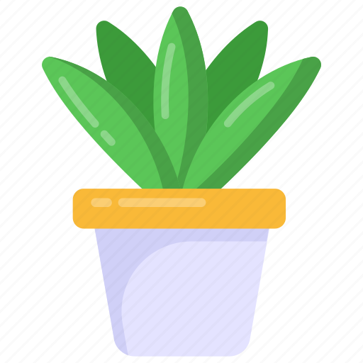 Indoor plant, houseplant, decorative plant, potted plant, aloe vera plant icon - Download on Iconfinder