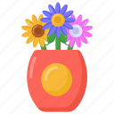 decorative vase, vase, flower vase, flower pot, floral vase