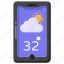 mobile weather, mobile forecast, forecast app, mobile application, digital weather forecast 