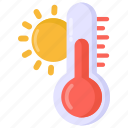 heat, high temperature, thermometer, climate, thermostat