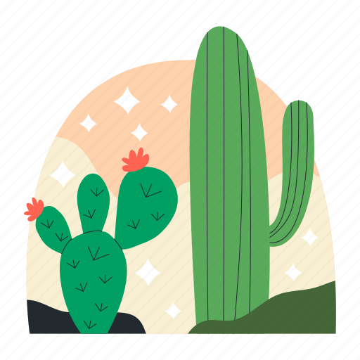 Flower, cactus, floral illustration - Download on Iconfinder