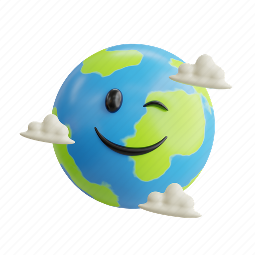Planet, earth, world, globe, map, global, space 3D illustration - Download on Iconfinder