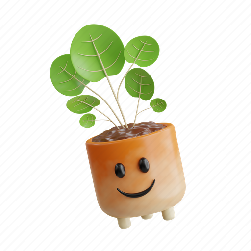 Plant, tropical, decoration, green, leaf, foliage, nature 3D illustration - Download on Iconfinder