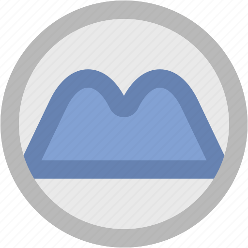 Hill mountain, hill station, hilly area, mountain, mountain range, nature icon - Download on Iconfinder