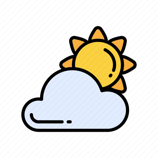 Cloud, nature, sun, weather icon - Download on Iconfinder