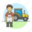 agricultural, agriculture, farm, farmer, farming, machinery, male, nature, tractor 