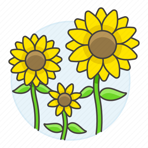 Flowers, nature, plants, sunflower, yellow icon - Download on Iconfinder