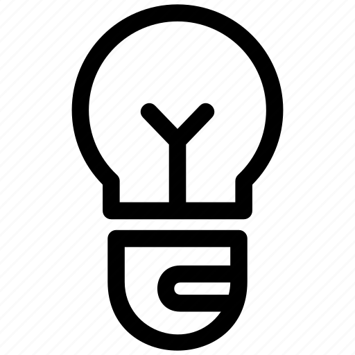 Light, bulb, shiny, electricity, lamp, 1 icon - Download on Iconfinder