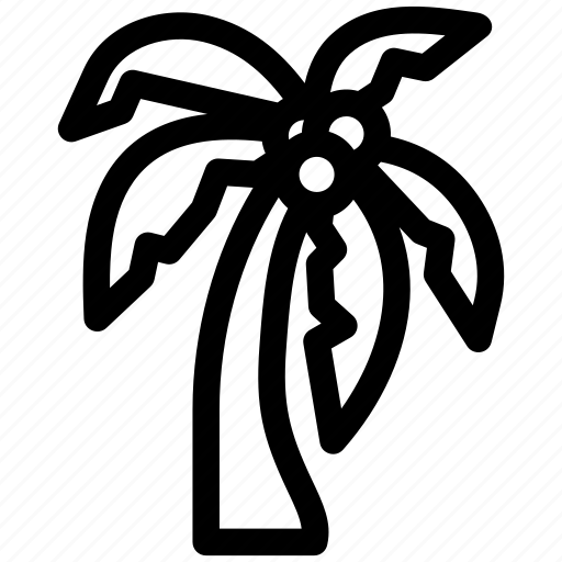 Palm, tree, plant, leaf, nature, 1 icon - Download on Iconfinder