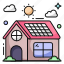 solar home, solar house, photovoltaic home, photovoltaic house 