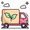 eco truck, transport, vehicle, automobile, automotive