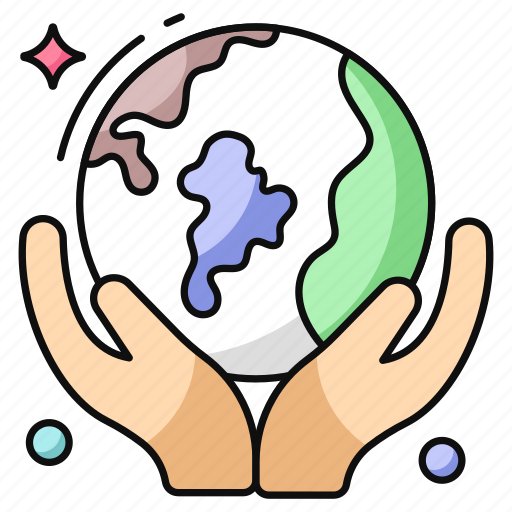 Global care, earth care, planet care, global conservation, universe car icon - Download on Iconfinder