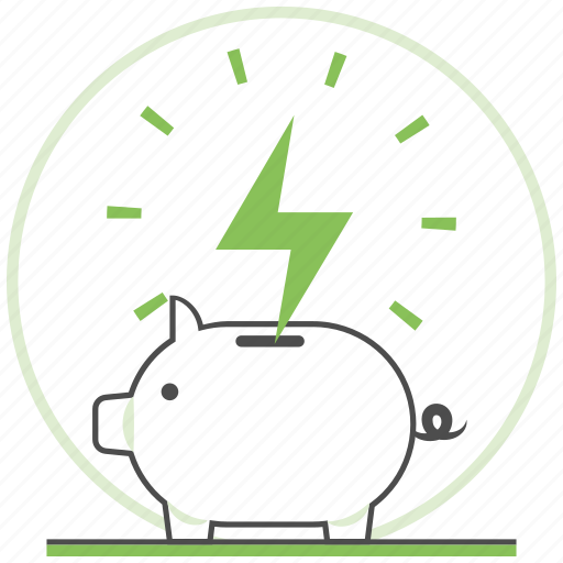 Bank, ecology, energy, green, nature, piggy, save icon - Download on Iconfinder