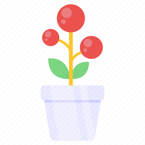 Flowerpot, decorative plant, potted plant, indoor plant, ecology icon - Download on Iconfinder