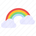 rainbow, color spectrum, fantasy, weather forecast, meteorology