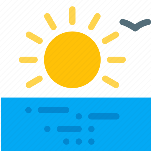 Climate, forecast, nature, sea, sun, sunny, weather icon - Download on Iconfinder
